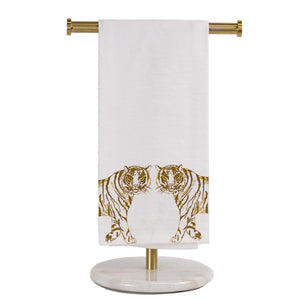 Gold Tiger Hand Towel