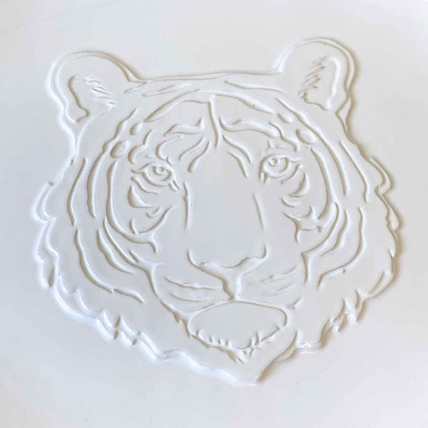 Tiger Embossed Platter