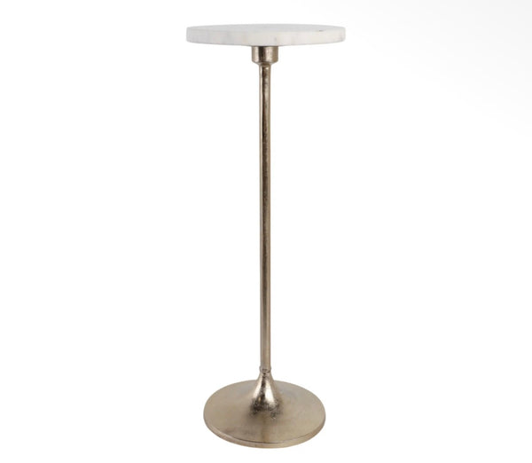 Marble and Gold Drink Table **LOCAL PICK UP ONLY**