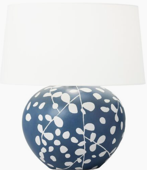 Nan Navy Table Lamp, Visual Comfort *LOCAL PICK UP ONLY*