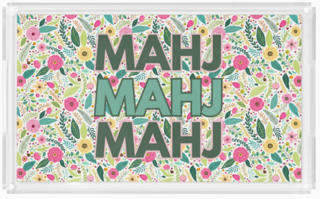 11"x17" Acrylic Tray *MAHJONG*
