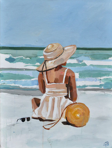 Coasting by The Painted Katie, Wrapped Canvas