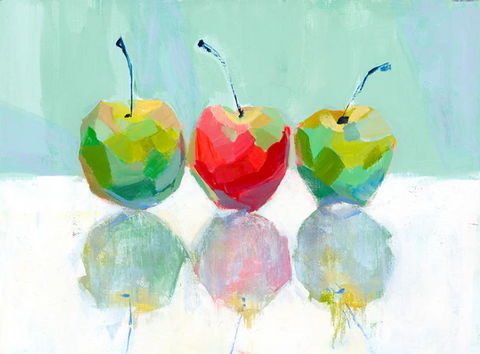 Three's a Crowd by Jenny Westenhofer, Wrapped Canvas