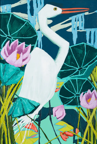 Marsh Majesty 1 by Katie Brown, Wrapped Canvas
