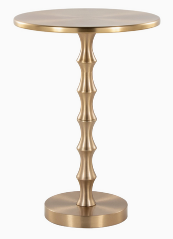 Gold Metal Accent Table *LOCAL PICK UP ONLY*
