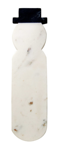 Marble Snowman Shaped Cheese/Cutting Board