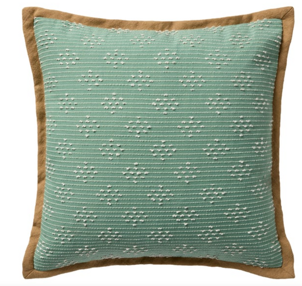 Indoor / Outdoor 18" Aqua Pillow