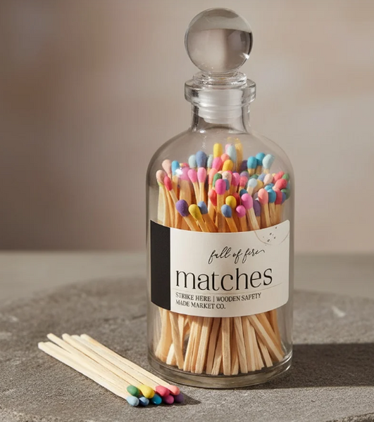 Full of Fire Multi-colored Matches