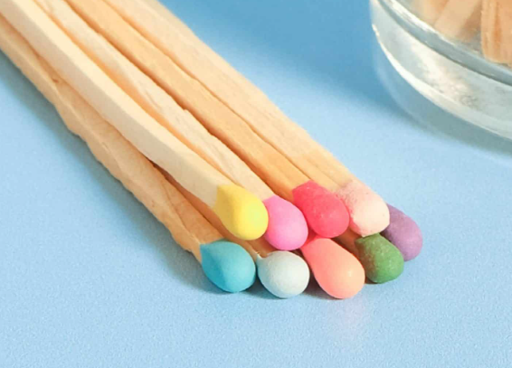 Full of Fire Multi-colored Matches