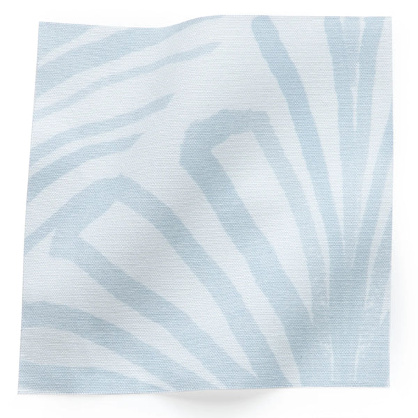 26"  Euro Sky Blue Palm Pillow