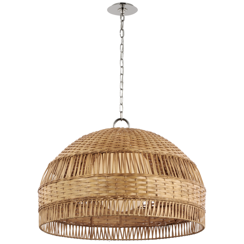 Visual Comfort Whit Extra Large Dome Hanging Shade  *LOCAL PICK UP ONLY*