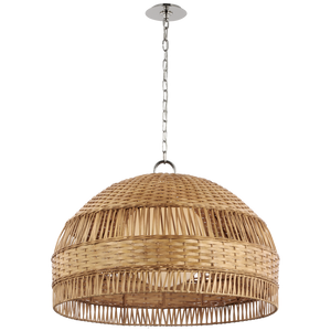 Visual Comfort Whit Extra Large Dome Hanging Shade  *LOCAL PICK UP ONLY*