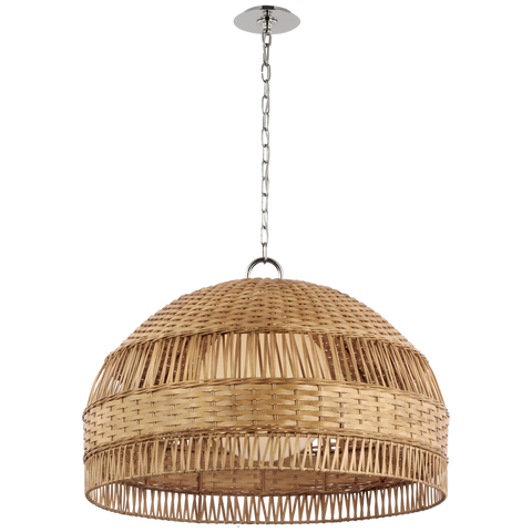Visual Comfort Whit Extra Large Dome Hanging Shade  *LOCAL PICK UP ONLY*