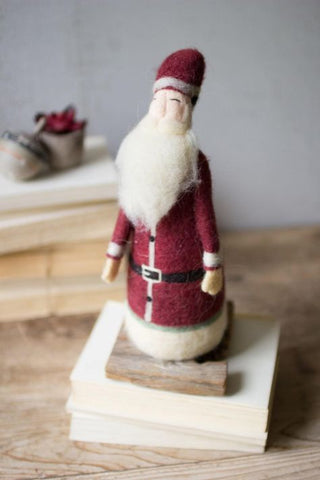 10" Felt Santa